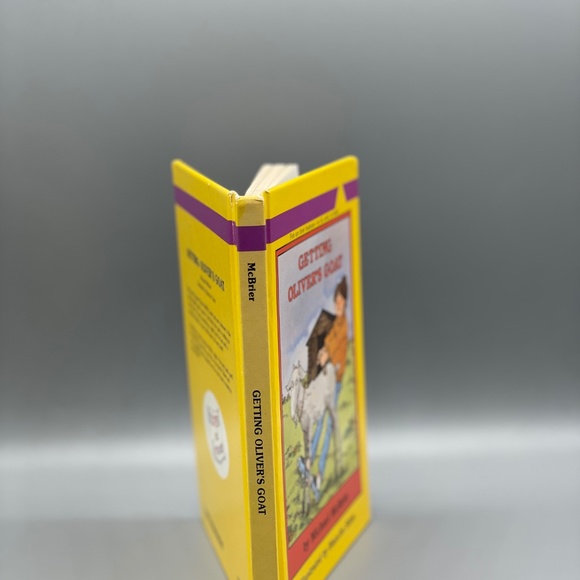 Vintage Child’s Book Getting Oliver's Goat by Michael McBrier - Picture 3 of 5